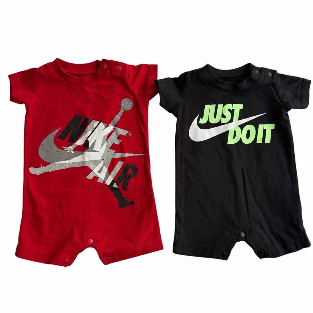 Nike Baby Romper Set (2-Pack) – Air Jordan & Just Do It